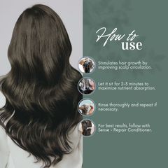 Amethyst & Garnet Repairing Shampoo – Salt-Free Natural Hair Care for All Hair Types