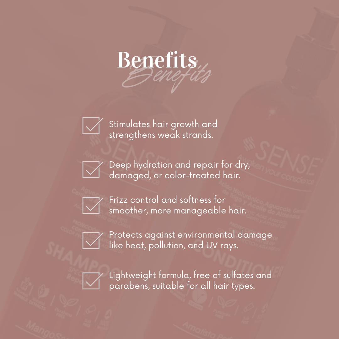 Repair & Shine Hair Care Kit – Shampoo + Conditioner for Dry & Damaged Hair (suscription)
