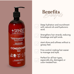 Amethyst & Garnet Repair Conditioner – Deep Hydration & Shine for Dry Hair (suscription)