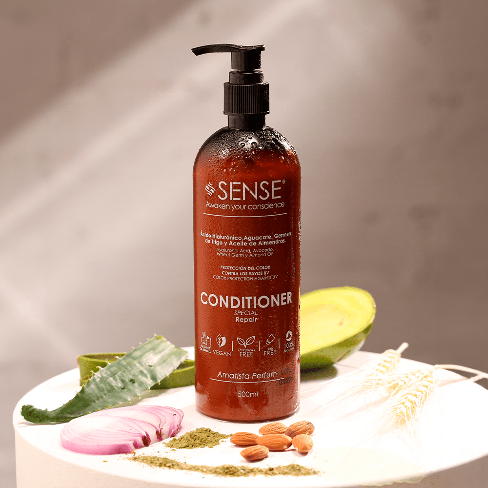 Amethyst & Garnet Repair Conditioner – Deep Hydration & Shine for Dry Hair (suscription)