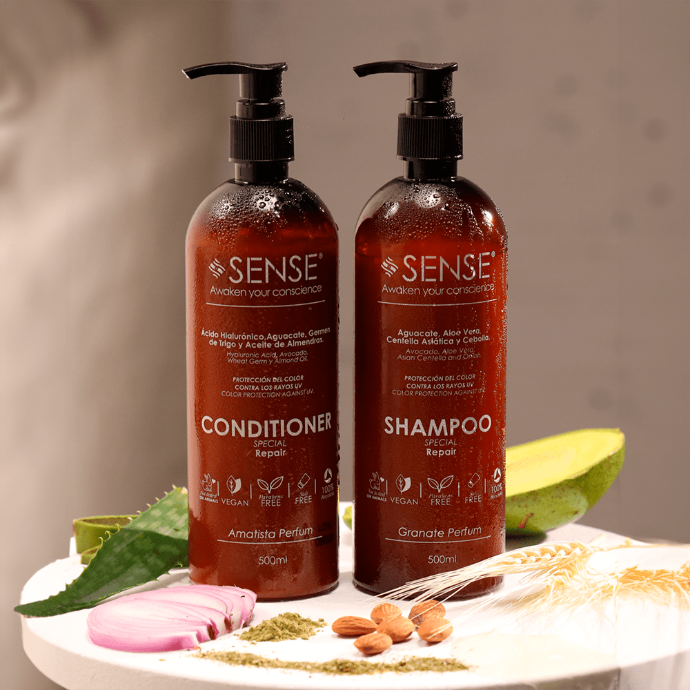 Repair & Shine Hair Care Kit – Shampoo + Conditioner for Dry & Damaged Hair (suscription)