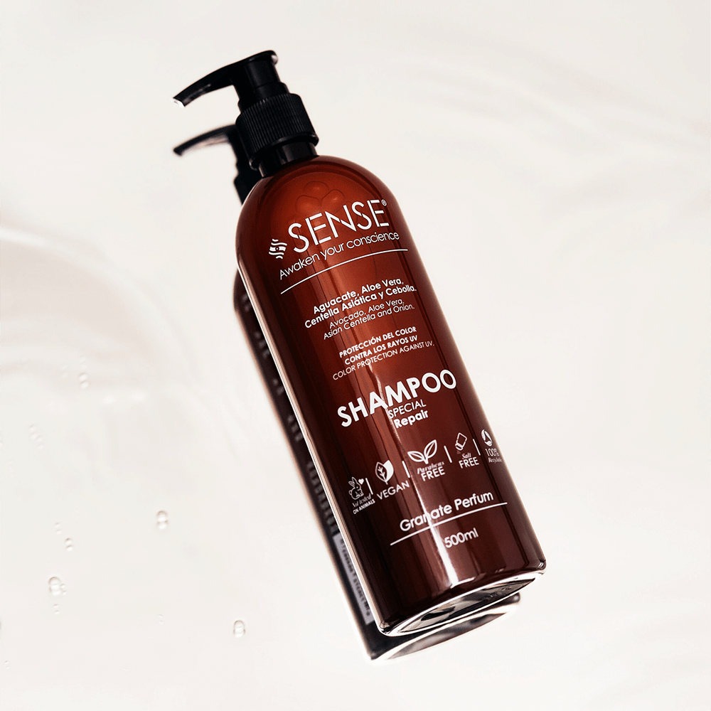 Amethyst & Garnet Repairing Shampoo – Salt-Free Natural Hair Care for All Hair Types (suscription)